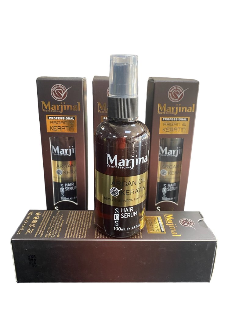 Marjinal Argan & Keratin Bir Arada Saç Bakım Serum 100 ml