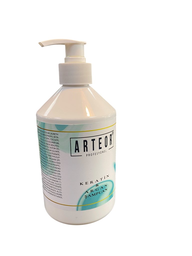 Arteor şampuan argan keratin 500 ml  <  3