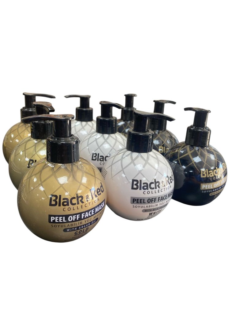 BLACK RED SOYULABİLEN YÜZ MASKESİ POMPALI 250ML