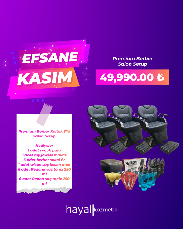 Premium Berber Salon Setup