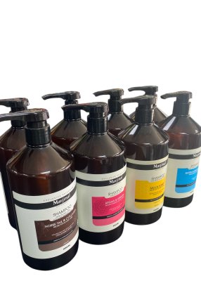 Marjinal 1000 gr bakım şampuanları Biotin-Keratin-Milk-At kuyruğu